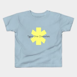 Type One Diabetes - Yellow Kids T-Shirt